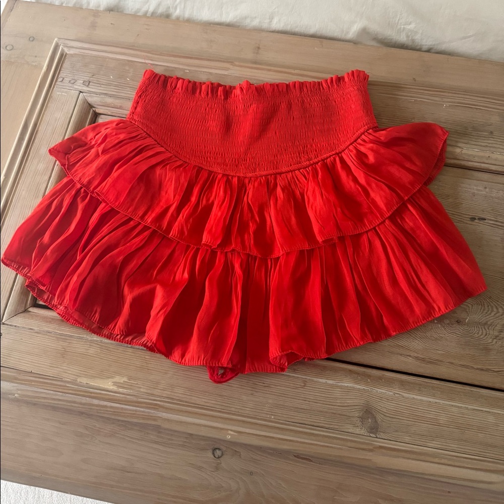 Mixology Ruffle Mini Skirt